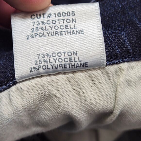 NEW J Brand Women’s Jeans Clean Girl Minimal Capsule Sustainable Indigo Denim 24 - Picture 8 of 10